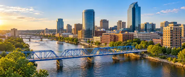 Downtown Grand Rapids, Michigan, home of the Centaris Grand Rapids office